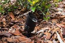 VOLT 12V Brass Fat Boy LED Outdoor Spotlight 4-Pack Expansion Kit (Black)