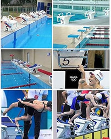 Professional Heavy-Duty Diving Board for Inground Pools – Stainless Steel Jumping Platform with Anti-Slip Rubber Surface – Ideal for Competitive Diving