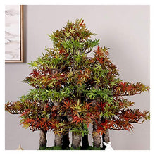 Creative Simulation Welcome Pine Bonsai Chinese Living Room Potted Large Green Plants Indoor TV Cabinet Landscape Decoration Gifts House Plant (Color : A)