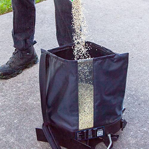 Spyker Winter Spreader Kit Ergo-Pro 100 Pound Ice Melt Spreader Blue