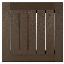 highwood AD-KITCHGW2-ACE Weatherly 2 Garden Chairs with 1 Square Side Table, 3-Piece Set, Weathered Acorn