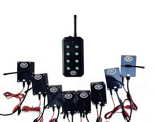 CRCclayremote Rechargeable Clay Remote Runs 8 Traps Get 8 Singles 16 True Pairs 28 Report Pairs Do-All Traps,FC6800