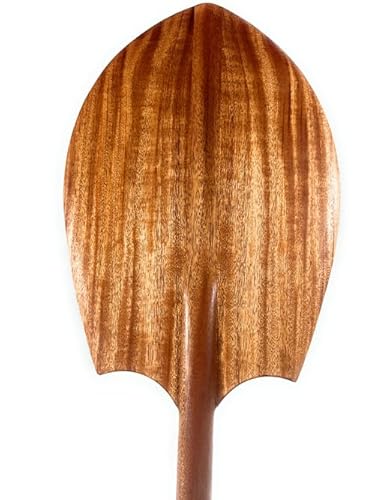 Tikimaster Alii Koa Blonde Curls Paddle 60 Inch with T-Handle