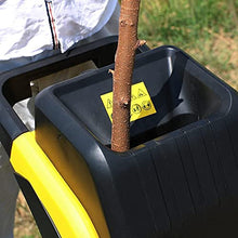 YXCUSAM Garden Shredder, 2500W Electric Branch Chopper with 50L Collection Box, Suitable for Backyard, Farm
