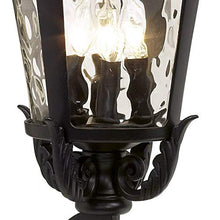 Casa Marseille 27 1/2" High Black Rustic Outdoor Wall Light Fixture