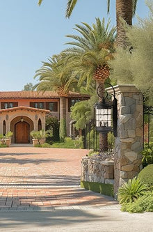 The Great Outdoors 8883-A39 Mallorca Outdoor Wall Mount, 5-Light, 300 Total Watts, 12.5-in H x 41.25-in W, Spanish Iron