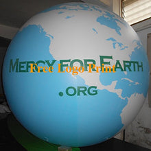 Air-Ads Supplies Giant Inflatable Globe Map Balloon 11ft PVC