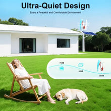HUIZHITENGDA 48V,Low Noise Wind Turbine Generator Kit, 12V 24V 48V 3000W for Boats Gazebos & Houses Portable 3 Blade Windmill W/Controller and Power Inverter Converter