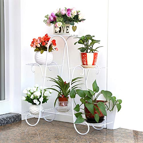 SIDUFHAOPKLL European Plant Stand Multi-Layer Flower Floor Pot Rack(E)