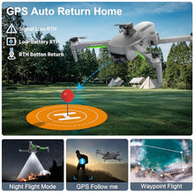 XiL 193MAX2 4K EIS Camera Drone with 3 Batteries, 99 Min Flight, GPS Auto Return