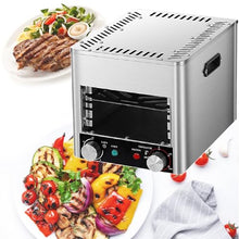 YXCUSAM Electric Steak Broiler, Indoor Commercial Steak Grill, Automatic Steak Broiler,for Beef Chicken Vegetables (A 220V)