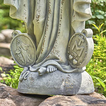 Zaer Ltd. 36" Tall Outdoor/Indoor Magnesia Based Cement Mary Statue