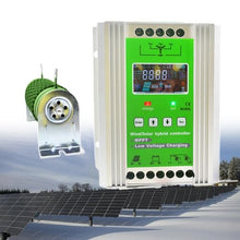 pealiritansemen 1000 W Wind Solar Hybrid Charge Controller, Wind Solar Boost Charge Technology, Automatic Control of Charging and Discharging, for Factories, Power Plants, Landscape Islands,12V