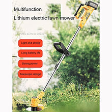 20000mA Rechargeable Electric Hovering Lawn Mower Lithium Electric Lawn Mower Multi-Function Weeder Electric Lawn Mower
