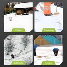 Electric Snow Shovel, Foldable Snow Blower, Easy on Your Back, Snow Thrower with Double Safety Switch, for Driveway Winter Snow Removal(One Batteries)