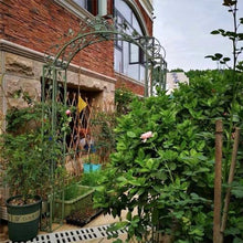 OREKPOT Extra Large Wedding Arch, Metal Arch Trellis, Garden Pergola Arbor for Party, Ceremony, Decoration, Climbing Plant, Lawn, Terrace，250cm/98.4in