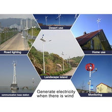 3000W Wind Turbines Generator With Controller- Rare Earth Maglev Ultra-Low 1.5m/s Startup For Home/Off-Grid Emergency Power (12V 24V)