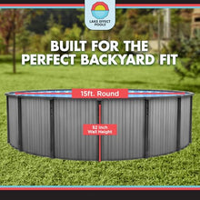 Lake Effect Pools 'Bora Bora' 15 ft Round Above Ground Swimming Pool
