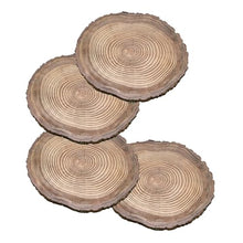 SGeneE 2pcs 4pcs Wood Shaped 3D Stepping Path Stones, Indoor Outdoor Decorative Garden Stepping Stone Wood Grain, Patio Lawn Flower Bed Sculpture Yard Art