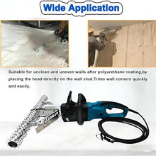 HajMyrdonyx 1800W Spray Foam Flatting Saw, 19.68''/27.5" Foam Planer Insulation Trimmer, Insulation Trimming Equipment Removal Tool Cutter Foam Saw for Spray Foam Clean Up 70cm-ClosedCell