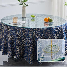KXWOQ3ED Round Glass Dining Table Top, Tempered Glass Table Top, Clear Circular Table Surface for Coffee Table, Office Table, Side Table, Replacement Glass Table Top(85 CM(34 INCH))