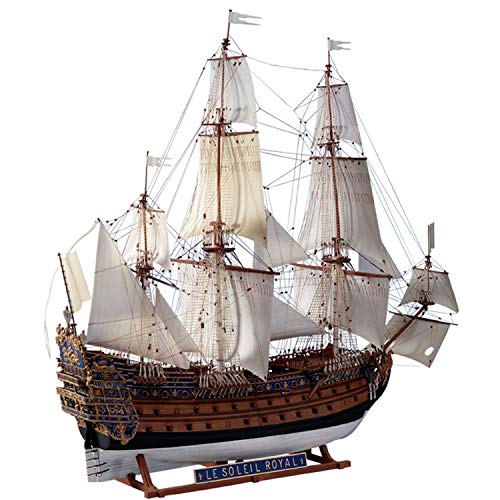 Glow2B Heller Soleil Royal Boat Model Building Kit Navy