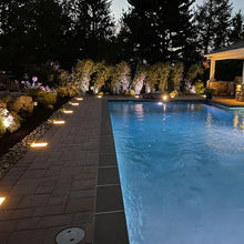 LUMENGY Paver Light 6x9 Inch (5.82x8.85), 2700K Warm White Brick Lighting for Pavers, Driveways, Walkways and Patios, 12V Wired, IP67 Waterproof, Drive-Over Rated, 6-Pack