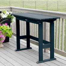 Highwood Lehigh 6pc Counter Height Balcony Dining Set, Federal Blue