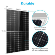 SUNGOLDPOWER UL61730 450W Solar Panel 14PCS,Monocrystalline,Class A Cell,Rigid,High Efficiency,Charging 12V/24V/48V Solar System,for Rooftop,Farm,On and Off Grid,CEC Listed(Total 6300W)