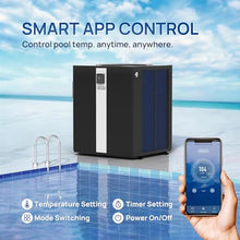 TURBRO 116,000 BTU Full DC Inverter Swimming Pool Heat Pump, 220-240V