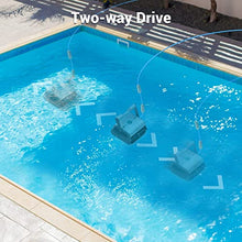 Robotic Pool Cleaner with Over 3h runtime & 150W Suction Power, Wall-Climbing Automatic Pool Vacuum with Intelligent Path Planning for Inground Pool up to 2000 ft2
