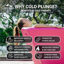 Ice Plunge Tub with Water Chiller - 1HP Efficient Hot and Cold Water Chiller for Ice Bath - Premium Ice Bath Tub with Chiller - WiFi - Filter - Ozone/UV - Ice Bath with Chiller
