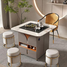 LICONG-2019 Tea Table Mobile Tea Table Modern Rock Slab Coffee Table Balcony Smart Lift Automatic Multifunctional Tea Table Side Table