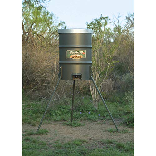 Texas Hunter Products 300lb Barrel Protein Feeder Model PF300