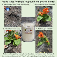 Soil Vigor Potassium Polymer Soil Moisture Retainer 45 Pounds White
