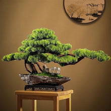 YXIANG56Q Fake Plants Home Simulation Bonsai Living Room Entrance Office Desktop Decorative Pine Tree Ornaments Landscaping Bonsai Tree
