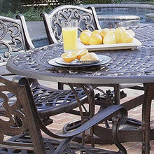 Homestyles 7 Piece Outdoor Dining Set Bronze