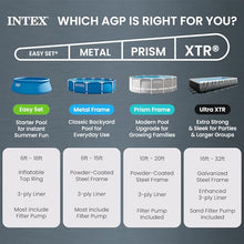 INTEX Ultra XTR 16ft x 48in Round Above Ground Swimming Pool Set w/ Pump