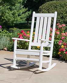 Polywood® Vineyard Porch Rocking Chair in Green