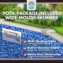 Lake Effect Pools 'Meadows Reprieve' 12 ft x 18 ft Oval Above Ground