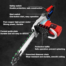 13In/18In Concrete Chainsaw Heavy-Duty Electric Diamond Concrete Chain Saw, 5800W/6500W Electric Chain Cutter, Handheld Concretes Chainsaw With Water Fed Dust Suppression, For Granite (35cm)