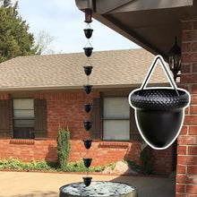 YUSIWOAL Decorative Rain Chains for Efficient Water Drainage, Enhances Outdoor Spaces with Elegant Design(2.8M (9.2Ft))