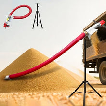 Industrial Screw Conveyor Machine for Agricultural Product Pellets/Construction Pellets - 1500W Portable Powder Transfer Equipment, Heavy Duty Screw Feeder Machine for Agriculture/Factories (R, 78in)