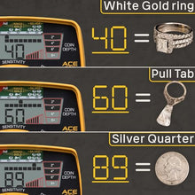 Garrett ACE 300 Metal Detector Bundle – Made in the USA - Digital Target ID, Iron Resolution, Adjustable Frequency, Includes Carry Bag & Searchcoil Cover