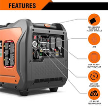 GENMAX Portable Generator, 7250W Super Quiet Dual Fuel Portable Engine with Parallel Capability, Remote/Electric Start, Ideal for Home backup power.EPA &CARB Compliant (GM7250iEDC)