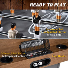 Barrington Billiards 3-in-1 Combination Game Table 54" Wood Grain/Concrete