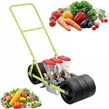 ZHIGUANYUN Manual Seeder, Garden Seeder, Vegetable Planting Tool, for Carrots, Radishes, Lettuce, Onions 3ROW