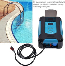 Saltwater Chlorinator, 20/30/40/50 g/h Automatic Cleaning Salt Water Pool Chlorine Generator System, for 25000 Gallon Swimming,30g/h(20g/h)