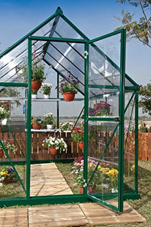 Palram Canopia Hybrid Greenhouse 6' x 8' Forest Green