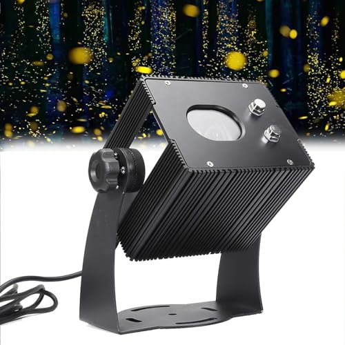 TsoLay Dynamic Firefly Projector Lamp, Outdoor Moving Projector Light with with Adjustable Base, Button Setting 8 Levels and Waterproof IP66, for Outdoor Garden Patio Decor and Xmas Party